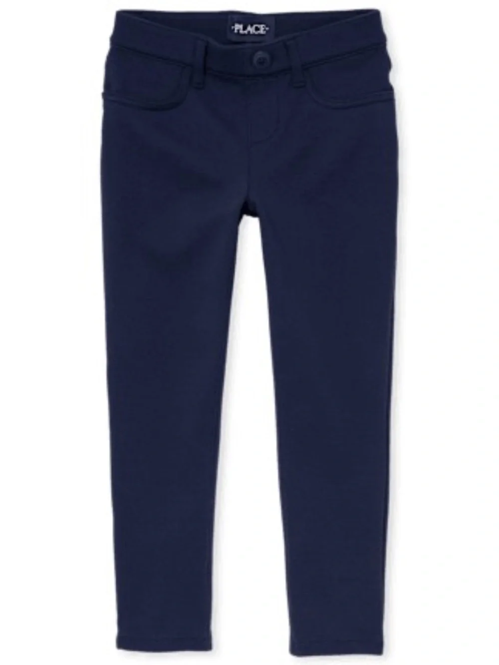 Children’s Place Girls Stretch Skinny Pants Navy Size 14 Slim NWT School Uniform